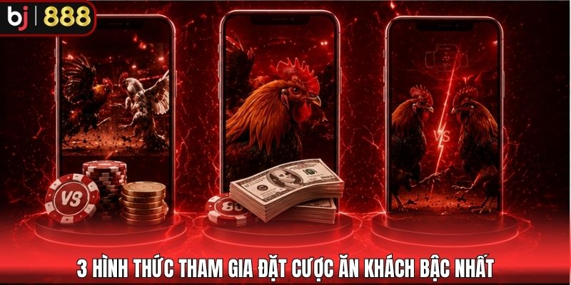 3 hình thức tham gia đặt cược ăn khách bậc nhất
